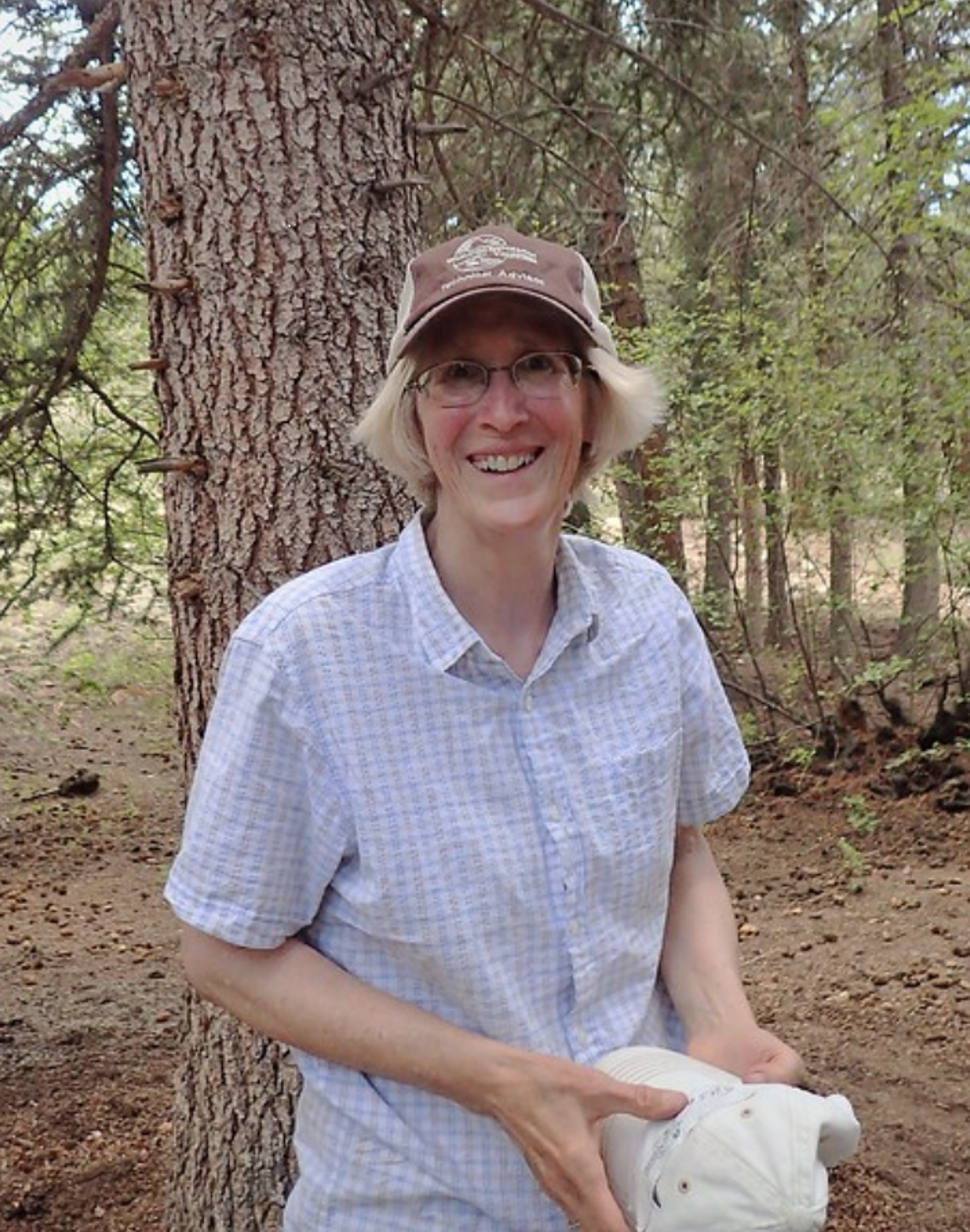 Receiving My Technical Advisor Hat After Helping Plan And Lead A Habitat Restoration Project With Wildlands Restoration Volunteers, Near Tarryall, Colorado, 2022