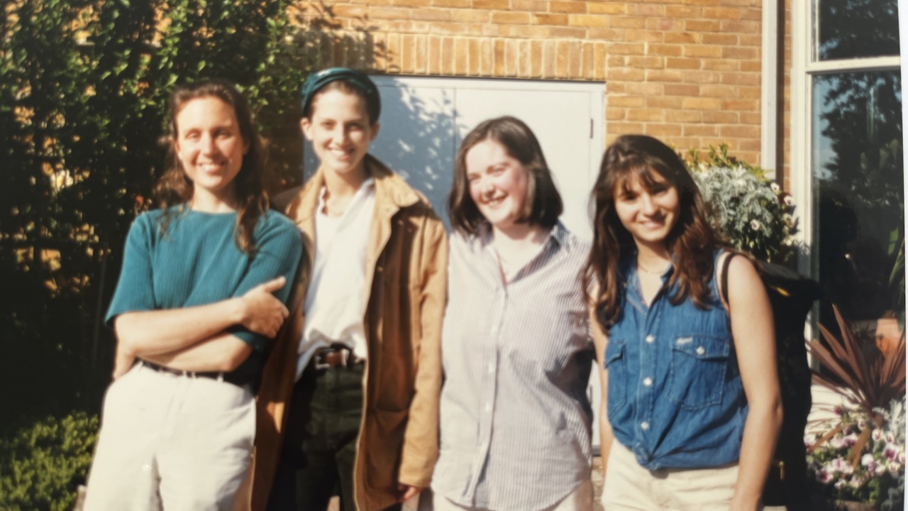Rhodes Scholars Tennis Team 1996 Carrie Masha Siofra Loredana