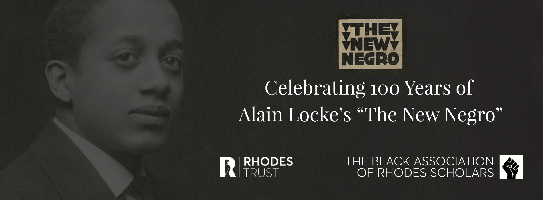 Celebrating 100 Years of Alain Locke's "The New Negro"