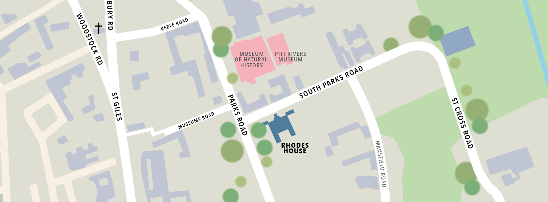 Map Rhodes House Find us | Rhodes House