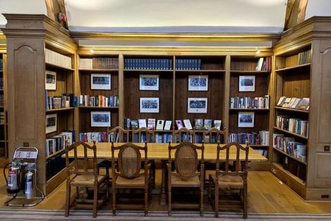 Alumni Library in the Rosebery Room at Rhodes House