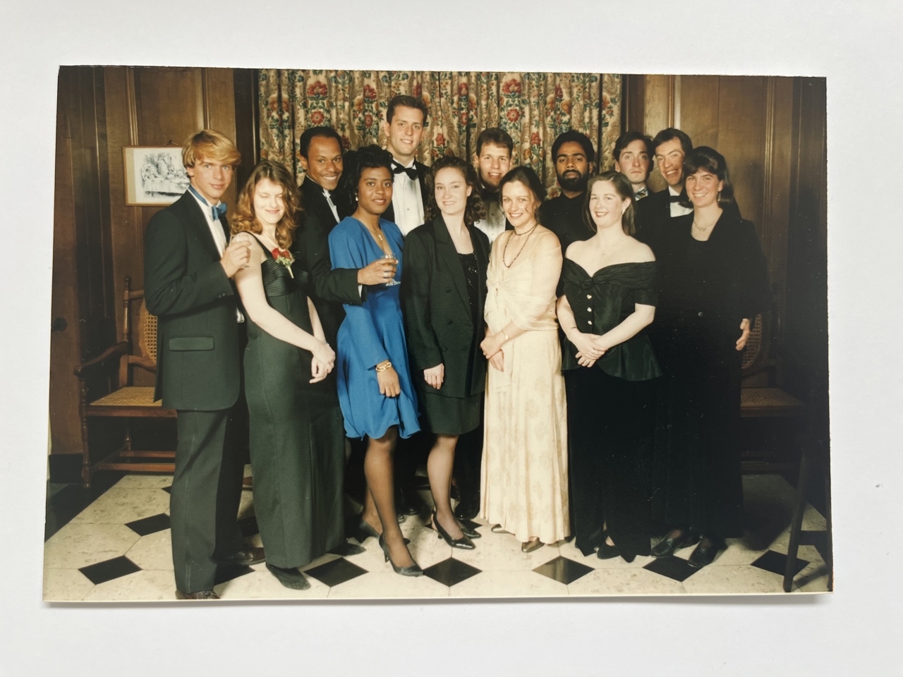 Trinity Rhodes Scholars At The Rhodes Ball 1995